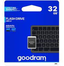 Pendrive Goodram UPI2 32GB USB MINI 2.0 blk - retail blister