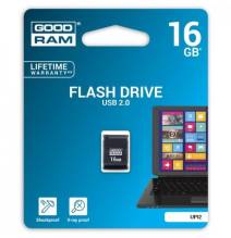 Pendrive Goodram UPI2 16GB USB MINI 2.0 blk - retail blister