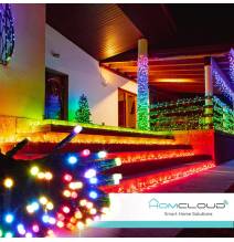Stringa di 200 Luci decorative Smart a Led RGB-IC Wi-Fi+Blue
