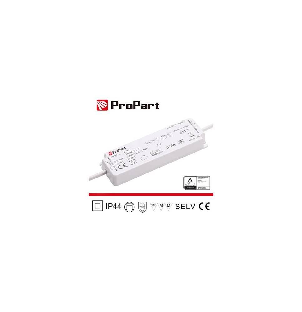 Alimentatore IP44 24V 50W 2.08A Size:158*51*18mm