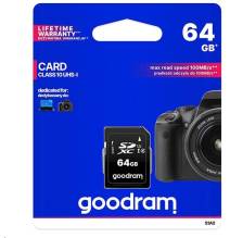 Scheda SD 64GB SDXC Goodram - blister retail