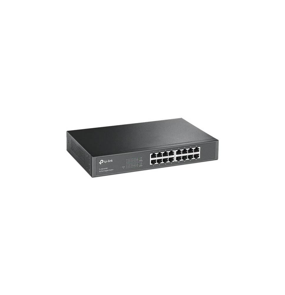 Desktop switch 16 porte Gigabit acciaio TP-Link TL-SG1016D
