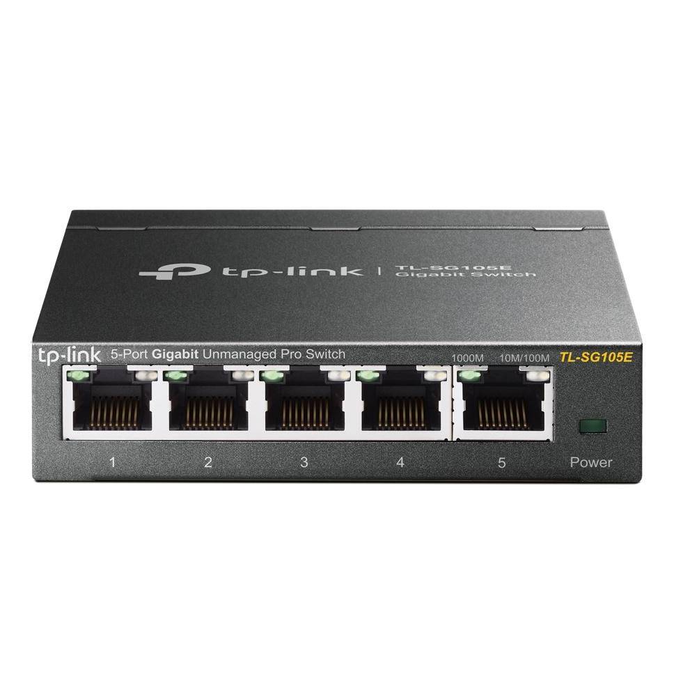 Switch Easy Smart con 5 Porte Gigabit TP-Link TL-SG105E