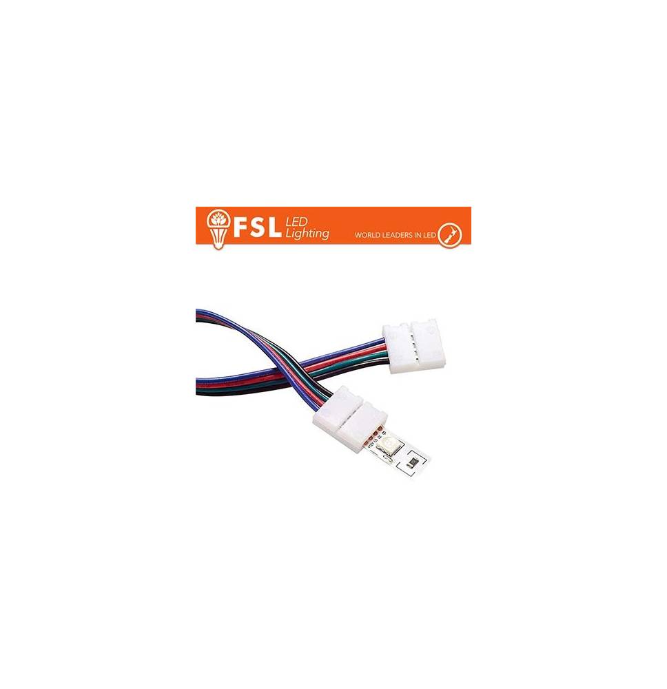 Connettore rapido 2END per strip 10mm LED RGB