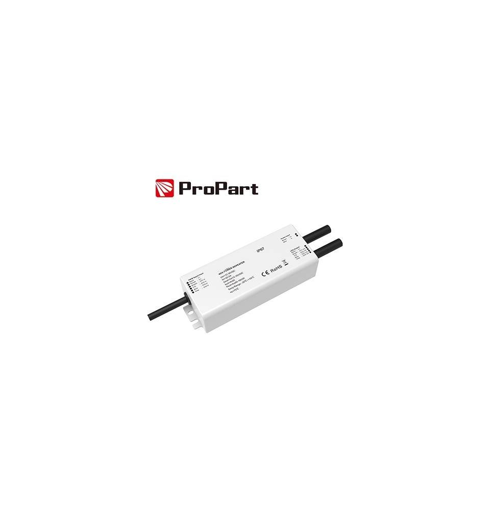 Amplificatore RGB/RGBW IP67 20A (4 canali da 6A) 12-36V
