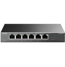 Switch desktop 6 port 10/100Mbps con 4 porte PoE+ TL-SF1006P