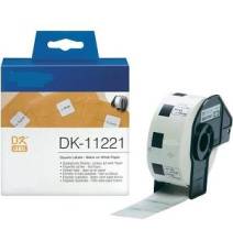 White 23mmX23mm 1000psc for Brother P-Touch QL1000 1050 1060