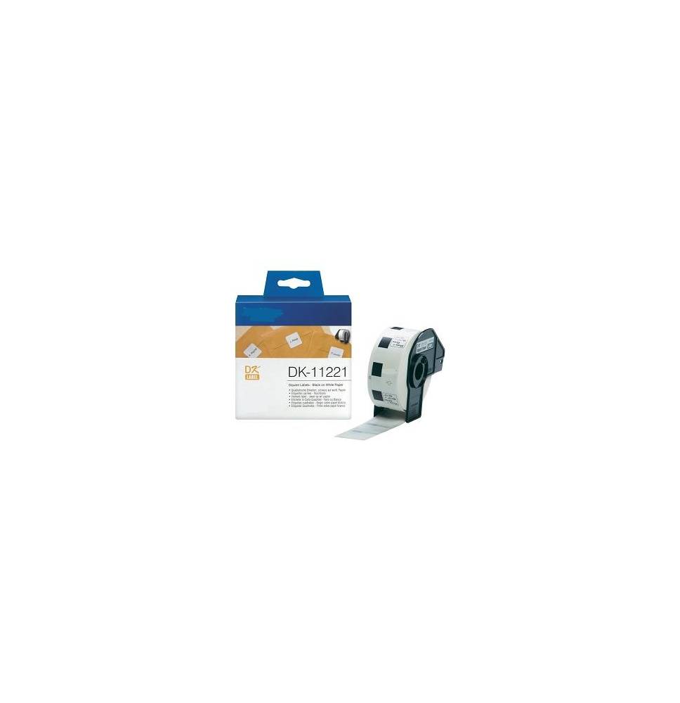 White 23mmX23mm 1000psc for Brother P-Touch QL1000 1050 1060
