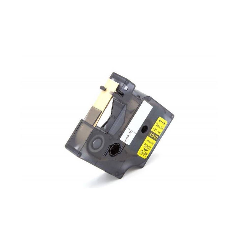Yellow 12mmX5.5M Com Dymo Rhino 4200,5200,5000,6000S0718450