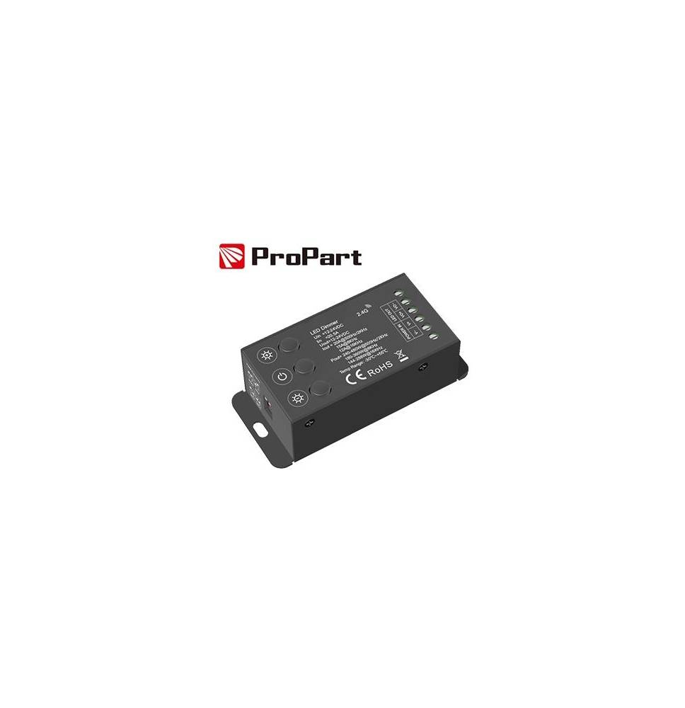 Dimmer RF 1CH*20A 12-24VDC con 3 pulsanti