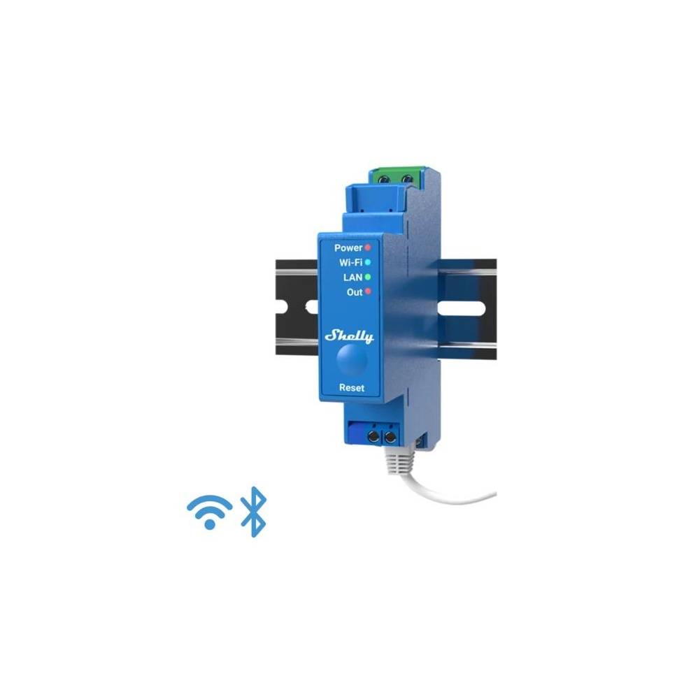 Shelly Pro 1 - IP Smart Relay DIN 1ch. LAN/WiFi/BT