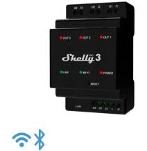 Shelly Pro 3 - IP Smart Relay DIN 3ch. LAN/WiFi/BT