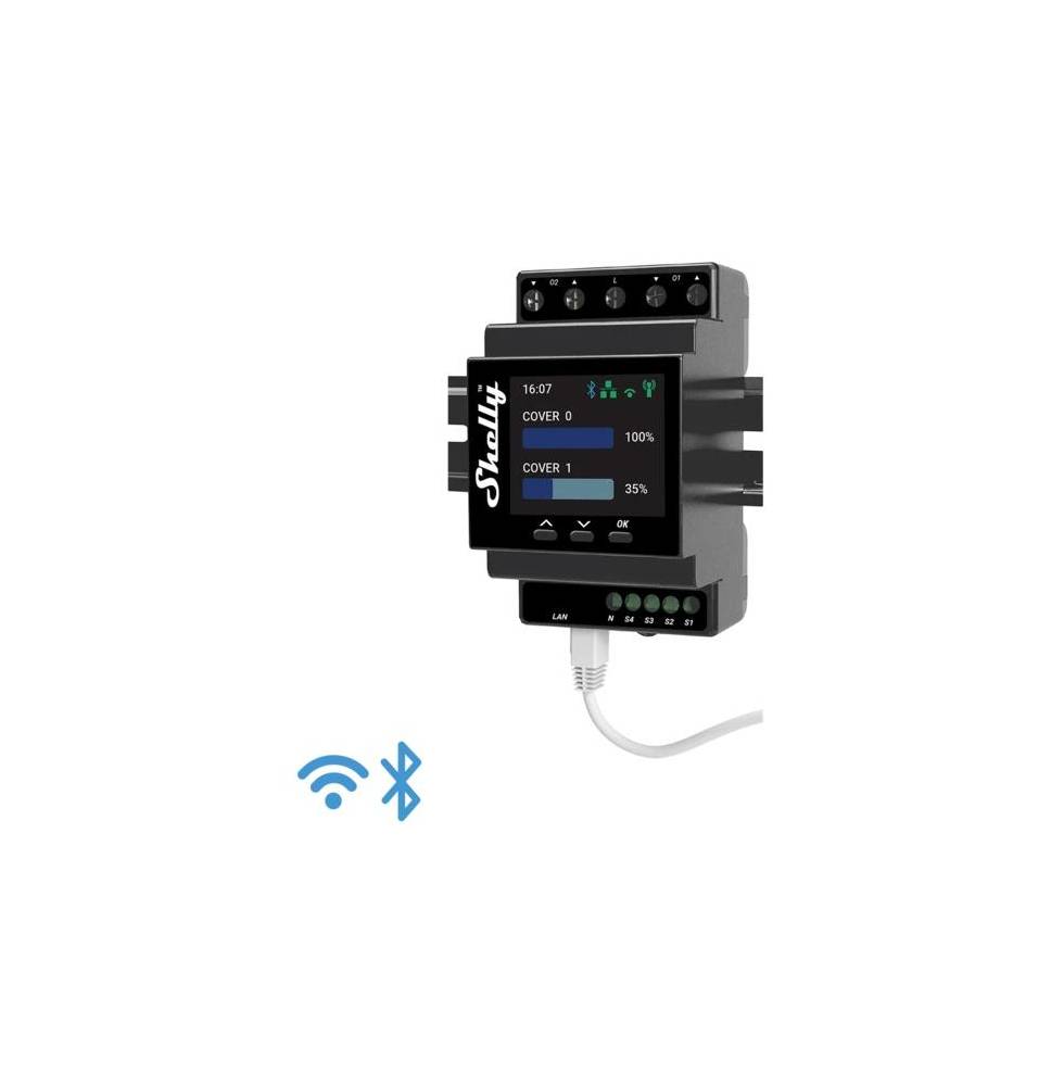 Shelly Pro Dual Cover/Shutter PM-Controllo PRO tapparell +PM