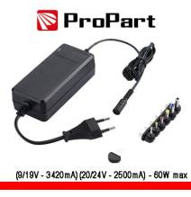Alimentatore Universale Multi 9-24V 3420-2500mA 60W max