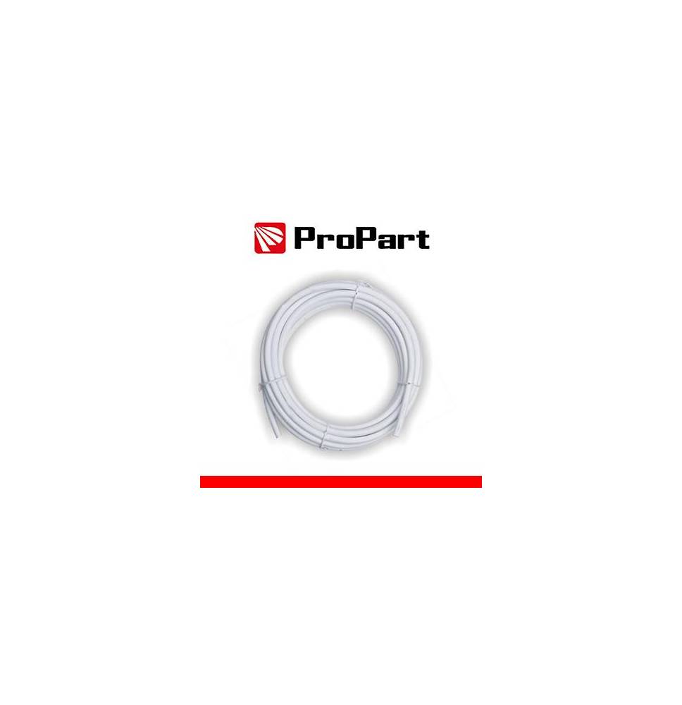Rotolo cavo elettrico tripolare 25m H05VV-F3G 1.5mm bianco