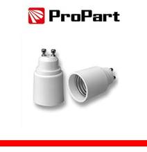 Adattatore per lampada da GU10 a E27 - 2A 250V - 40W max