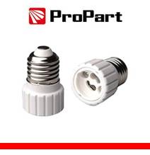 Adattatore per lampada da E27 a GU10 - 2A 250V - 40W max
