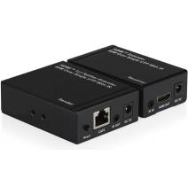 Kit TX-RX Extender HDMI, 60MT UTP, 1080p@60Hz, POE, Loop-Out