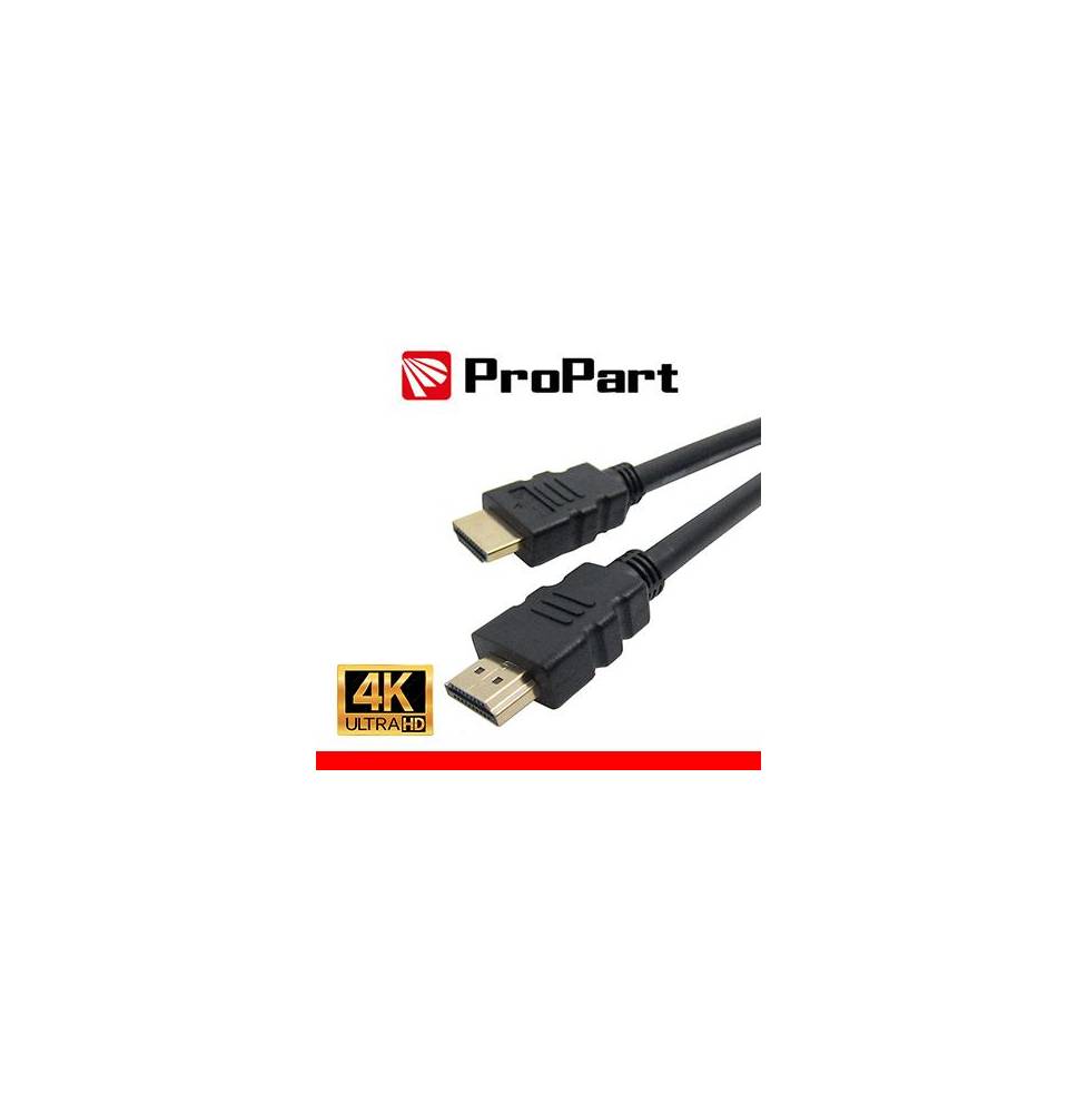 Cavo HDMI 2.0 High Speed 4K 3D con Ethernet 3m SP-SP NERO