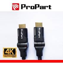Cavo HDMI 2.0 High Speed 4K 3D Ether conn. 360° 3m SP-SP NER