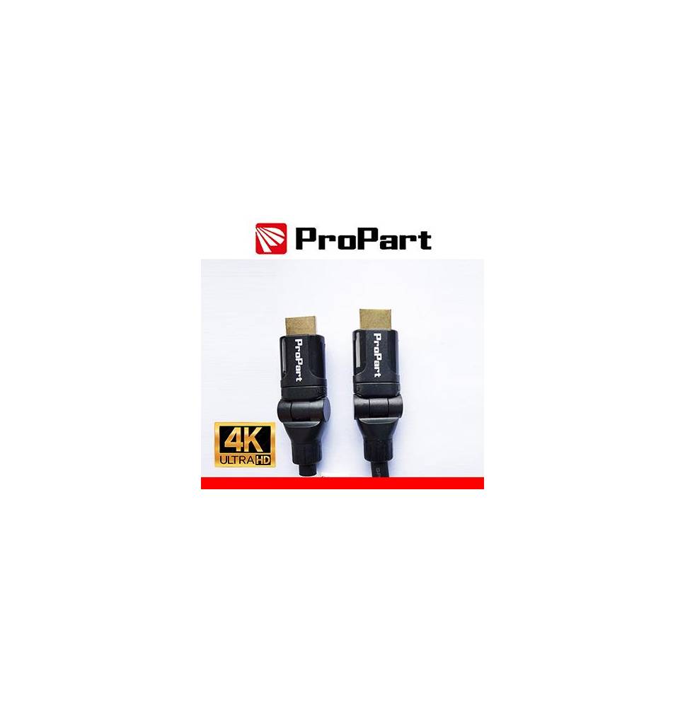 Cavo HDMI 2.0 High Speed 4K 3D Ether conn. 360° 3m SP-SP NER