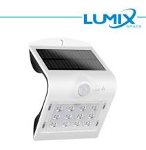 Lampada da parete LED solare senza fili con Sensori 220lm