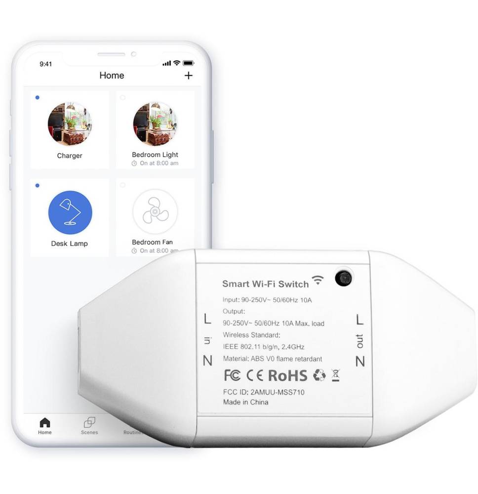Meross Interruttore Universale 220V Smart Wi-Fi - NON HomeKit