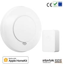 Meross KIT Rilevatore Fumo Smart RF + Hub Wi-Fi [EN 14604] - Apple HomeKit