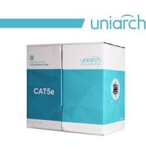 Uniarch Cavo ethernet CAT5E UTP LSZH 8 fili 24AWG, Rame, 305metri - CAB-5E-B