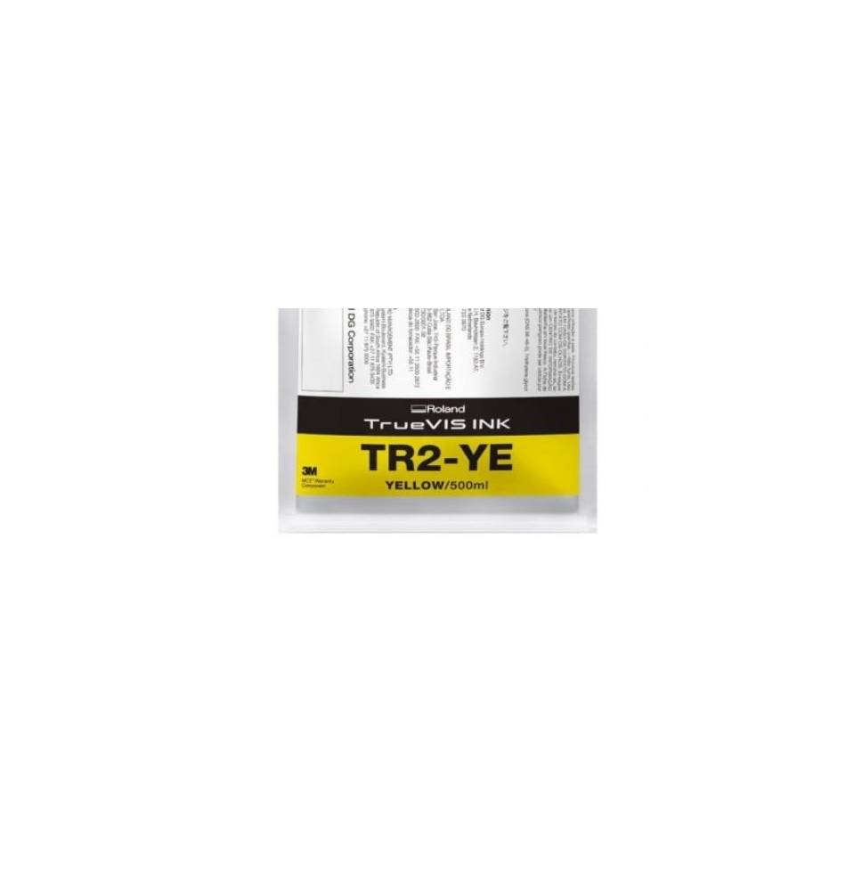 Yellow Pigment Eco-Solvent Ink Bag Roland TrueVIS SG2,VG2,VF2,SG3,VG3500ML