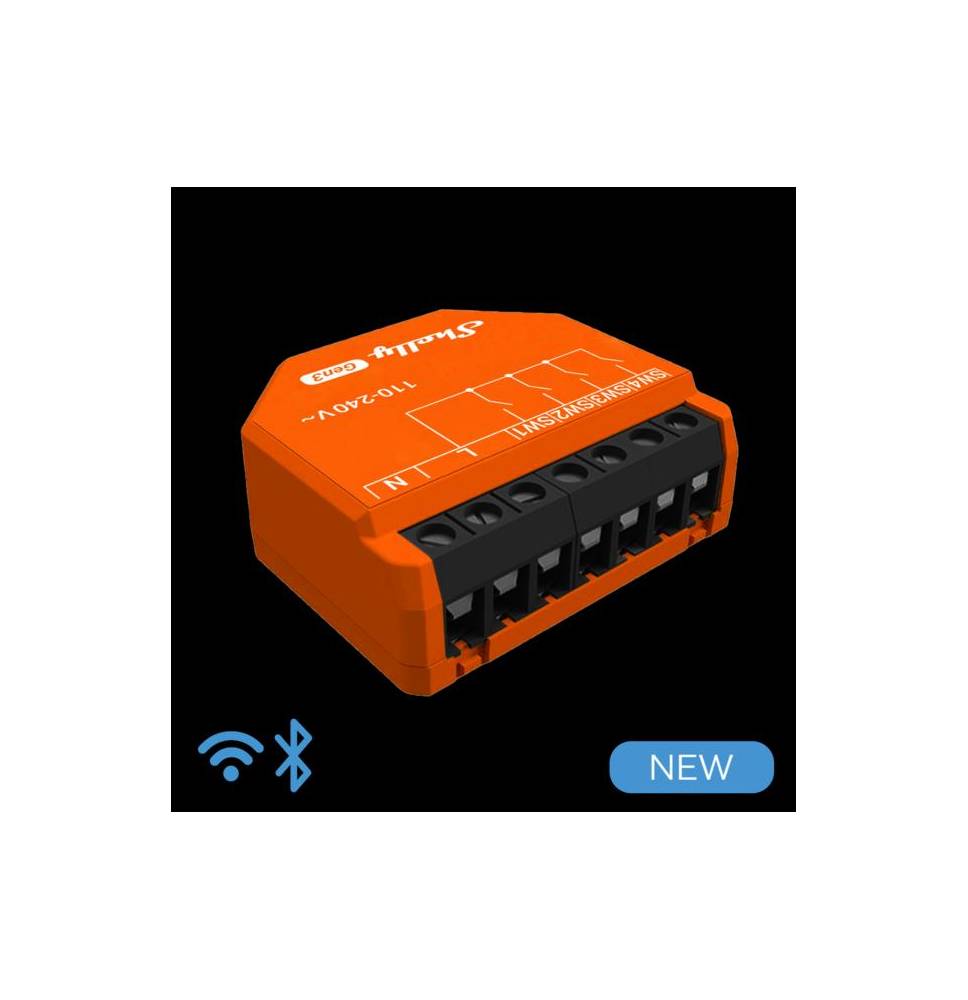 Shelly I4 Gen 3 - Smart Control 4 input AC WiFi/BT