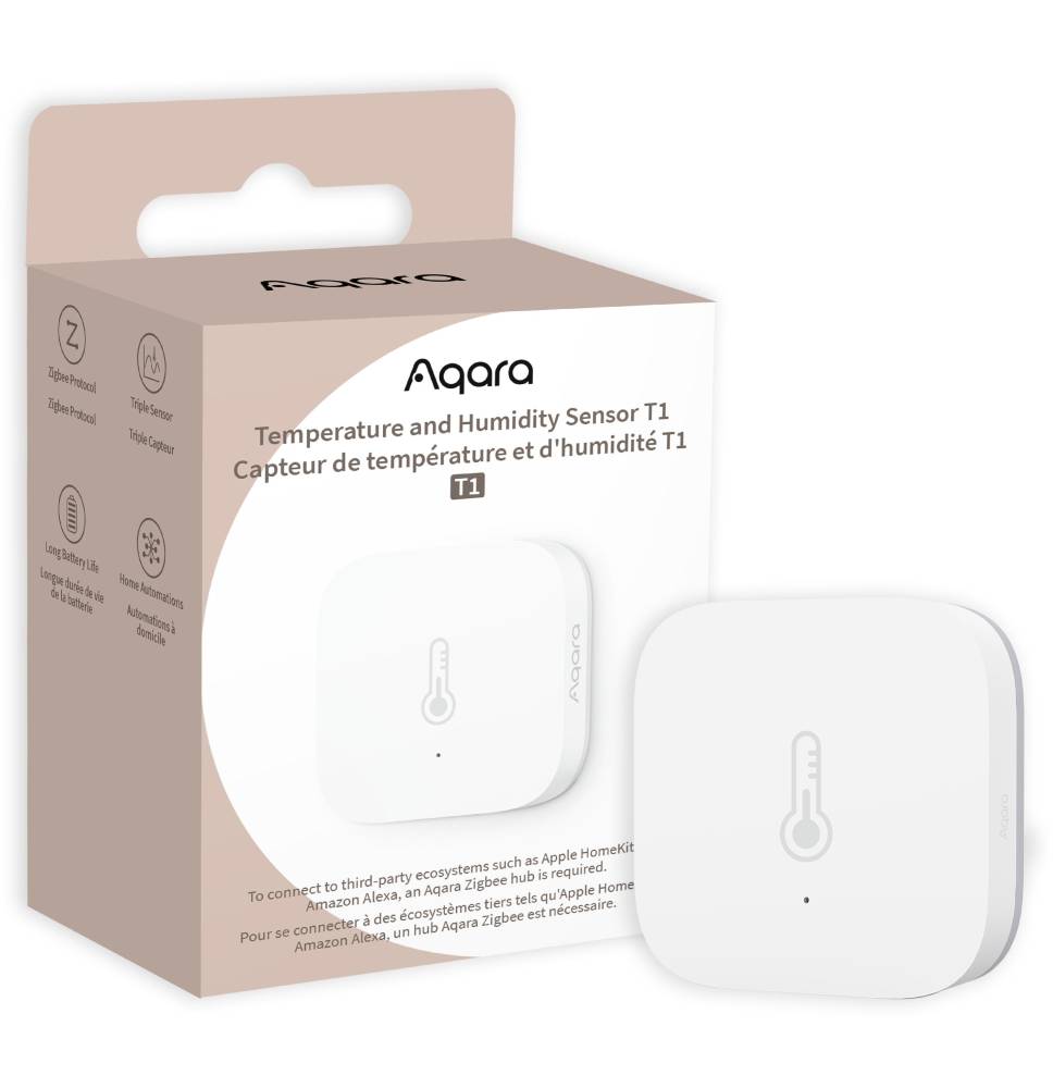 Aqara Sensore di Temperatura e Umidità T1 ZIgbee
