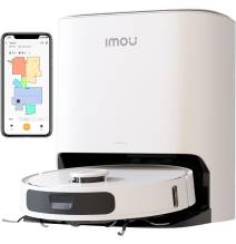 Imou Robot Aspirapolvere RV3 con autosvuotamento e serbatoio automatico acqua 5l