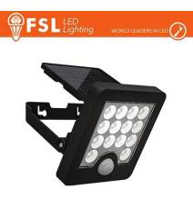 Faro da esterno solare con sensore di movimento 40w (4 led)