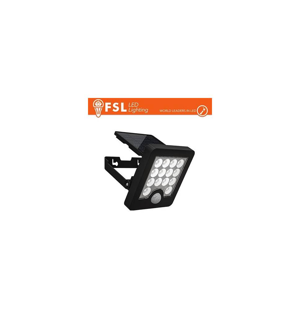 Faro da esterno solare con sensore di movimento 40w (4 led)
