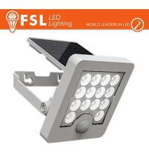Faro da esterno solare con sensore di movimento 40w (4 led)