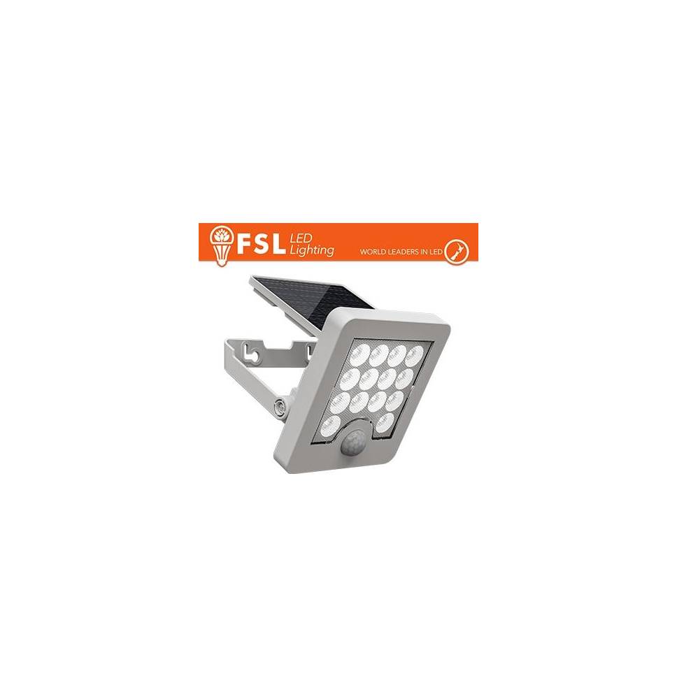 Faro da esterno solare con sensore di movimento 40w (4 led)