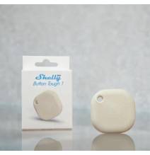 Shelly BLU Button Tough 1 Ivory - Pulsante Smart Bluetooth IP54 Bianco