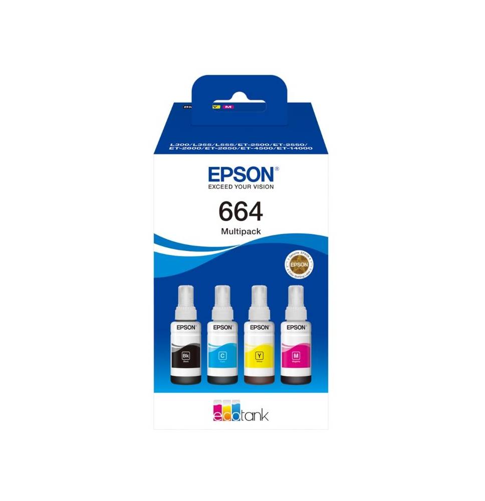 664 ECOTANK 4-COLOUR MULTIPACK