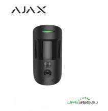 Ajax Sensore di movimento da esterno con fotocamera (MotionCam) da esterno nero
