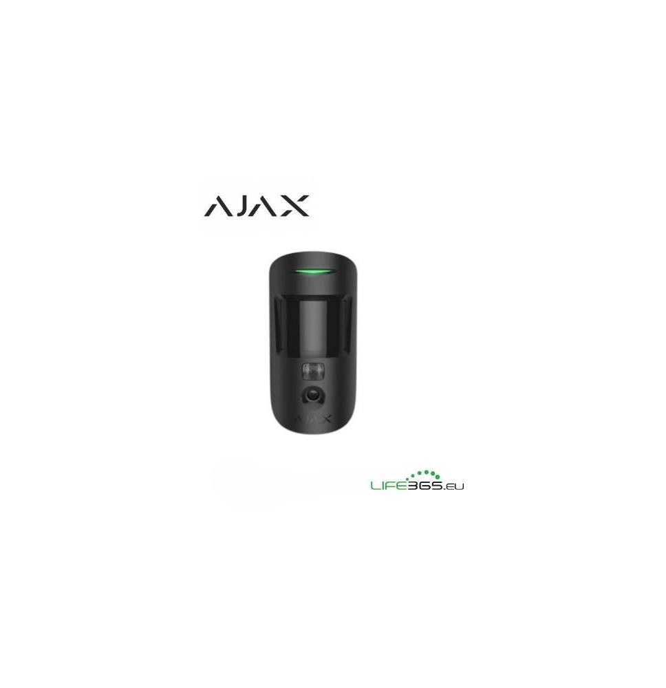Ajax Sensore di movimento da esterno con fotocamera (MotionCam) da esterno nero