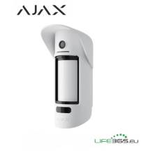 Ajax Sensore di movimento da esterno con fotocamera (MotionCam) da esterno bianc