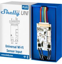 Shelly Plus Uni | Modulo Intelligente con Contatti Puliti Gestito via Wi-Fi e BL