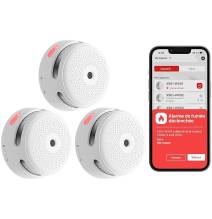 X-Sense KIT 3x Sensori Fumo Link+PRO a batteria sostituibile con centralina RF