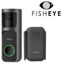 Kit Imou Videocampanello 3S a batteria 2.5K con lente FISHEYE + cicalin wireless