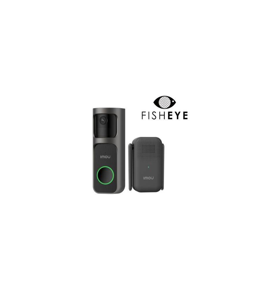 Kit Imou Videocampanello 3S a batteria 2.5K con lente FISHEYE + cicalin wireless