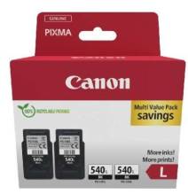 CARTUCCE ORIGINALE CANON CONFEZIONE DOPPIA NERO PG540L