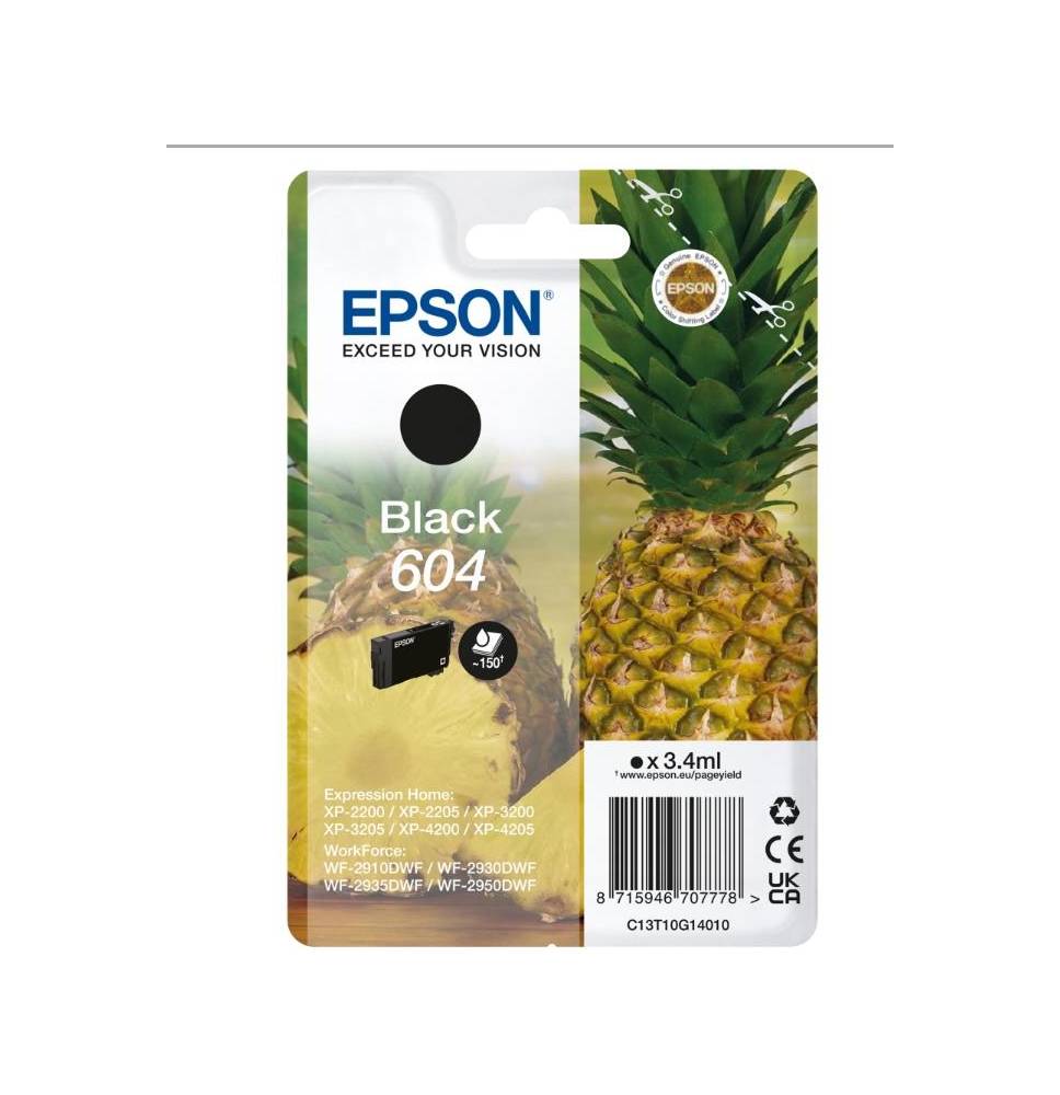 CARTUCCE ORIGINALE EPSON INK ANANAS BLACK 604