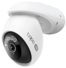 Tapo Telecamera di sicurezza Wi-Fi 4K 8MP panoramica/inclinabile per esterno