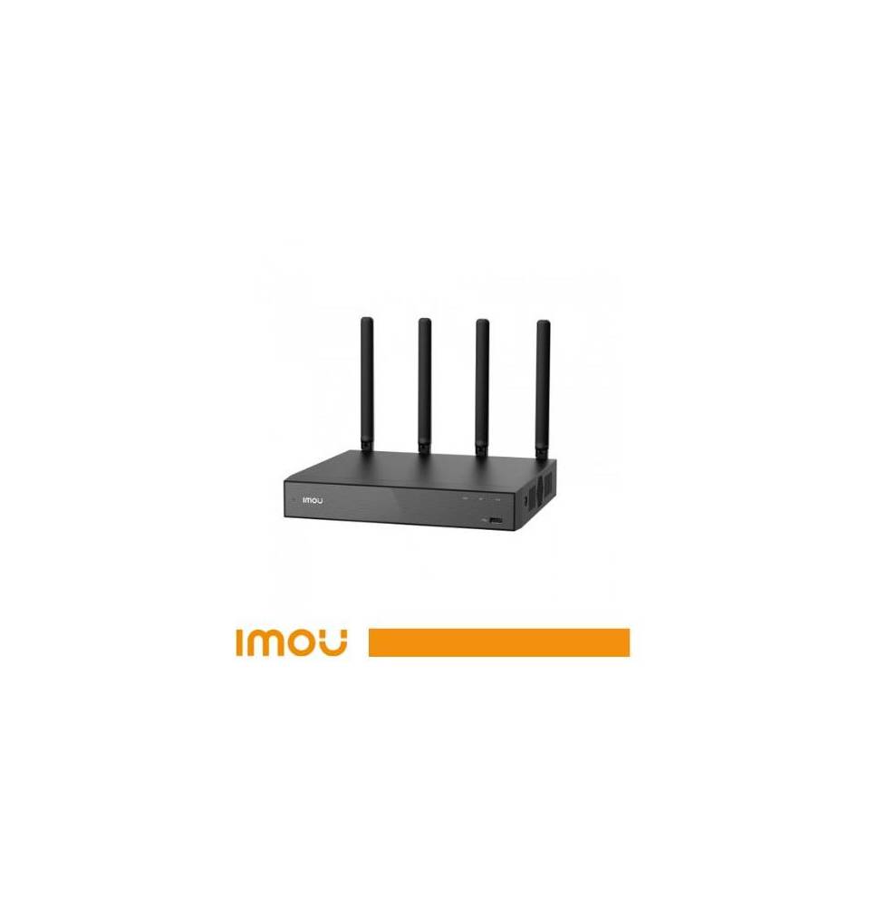 Imou Videoregistratore di rete NVR a 10 Canali 4K Wireless +audio bidir. Wi-Fi 6